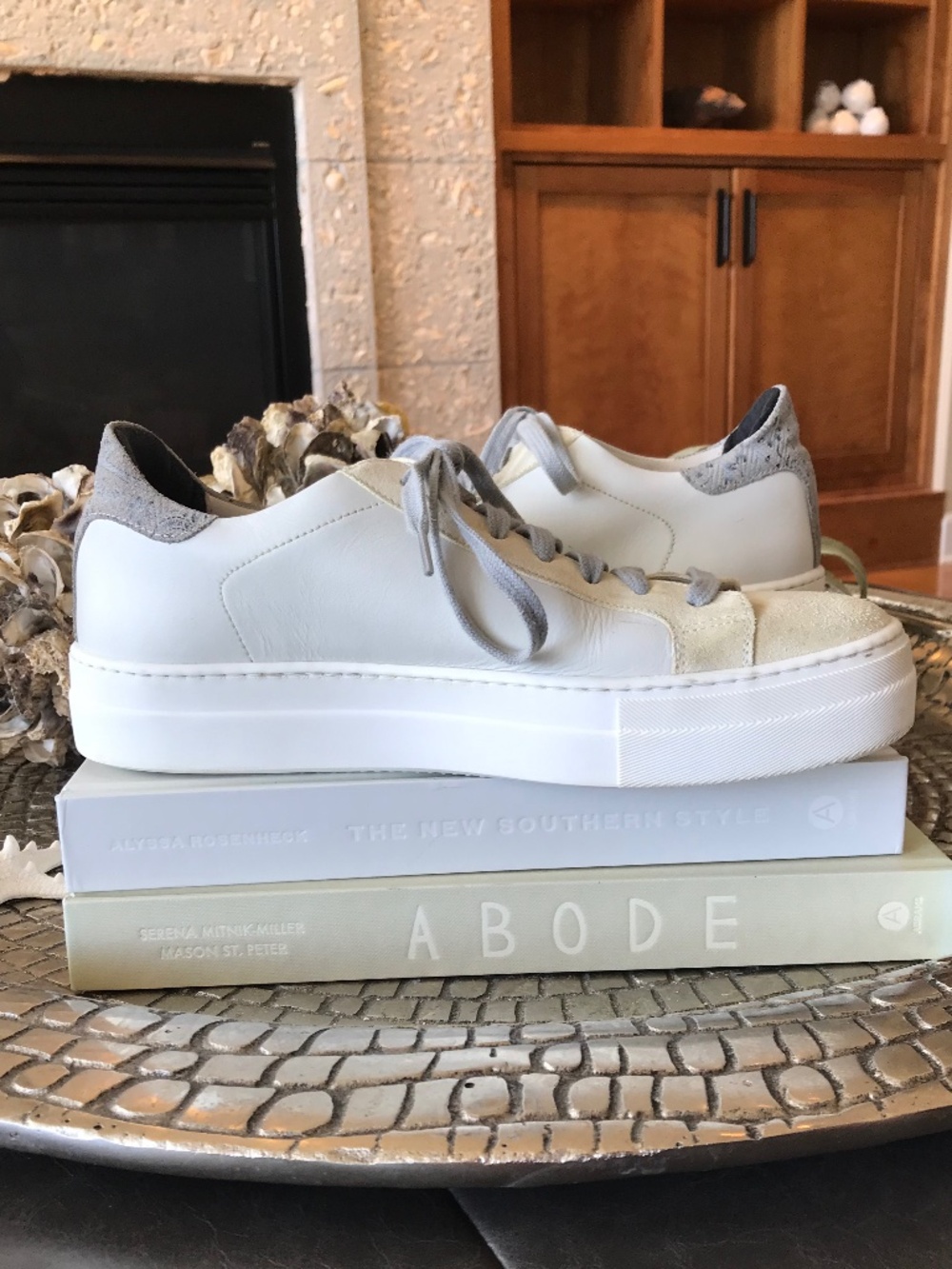 P448 ITALIAN LEATHER LUXURY SNEAKERS - Picture 7 of 16